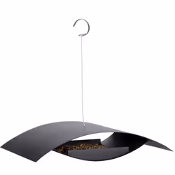 Esschert Design FB437 mangeoire pour oiseau Noir Acier Support