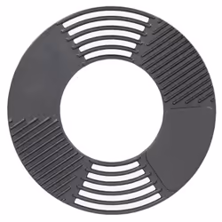 Esschert Design grille de barbecue 592 x 14 cm en fonte grise
