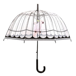 Esschert Design TP321 parapluie Noir, Multicolore, Transparent Acier Complet