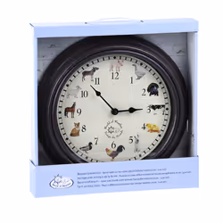 Esschert Design TF013 horloge murale Rond Marron