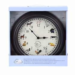 Esschert Design TF013 horloge murale Rond Marron