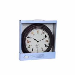 Esschert Design TF015 Horloge murale et de table Rond Marron