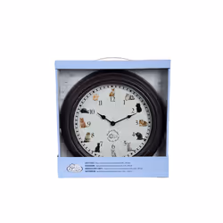 Esschert Design TF015 Horloge murale et de table Rond Marron