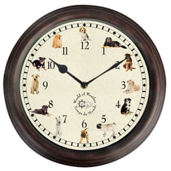 Esschert Design TF016 Horloge murale et de table Rond Marron