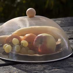 Esschert Design Cloche Alimentaire, acier inoxydable