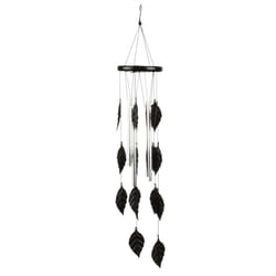 Esschert Design WV20 cloche et carillon Noir Panneau de fibres de densité moyenne (MDF), Aluminium, Fer