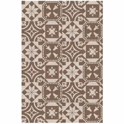 Esschert Design - Tapis d extérieur 182x122 cm Carreaux portugais