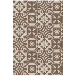 Esschert Design - Tapis d extérieur 182x122 cm Carreaux portugais
