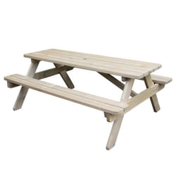 Esschert Design MF035 table de jardin Bois Forme rectangulaire