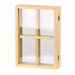 Esschert Design ML037 Cadre de mur 220 x 300 mm Carré Bois