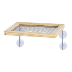 Esschert Design FB527 mangeoire pour oiseau Marron Fer, Polyvinyl chloride (PVC), Bois
