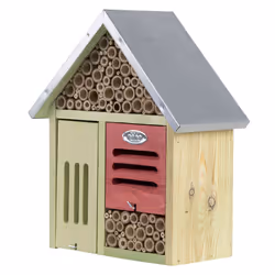 Esschert Design WA76 hôtel à insectes Support Bambou, Bois