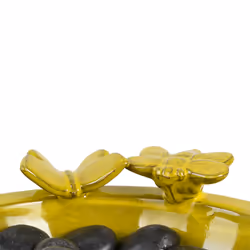 Esschert Design WA78 baignoire pour oiseaux Jaune