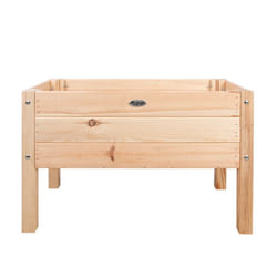 Esschert Design KG224 jardinière surélevée Lit de légumes Bois Rectangle