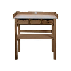 Table de rempotage en bois - 37,9 x 80,1 x 82,1 cm - Marron - Livraison gratuite