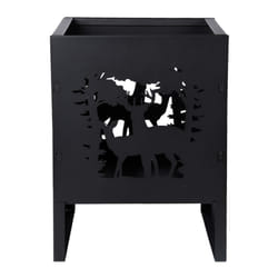 Esschert Design FF484 cheminée Extérieure Cheminée portable Bois de chauffage Noir