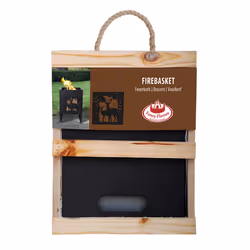Esschert Design FF484 cheminée Extérieure Cheminée portable Bois de chauffage Noir