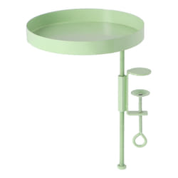 Esschert Design Plateau rebord de fenêtre rond vert M