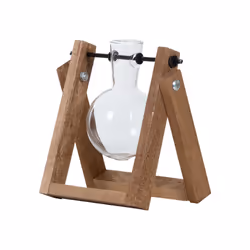 Esschert Design AGG98, Autres, Verre, Fer, Bois, Transparent, Bois, Intérieure, 145 mm, 0,135 L