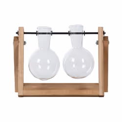 Esschert Design AGG99, Autres, Verre, Fer, Bois, Transparent, Bois, Intérieure, 145 mm, 192 mm