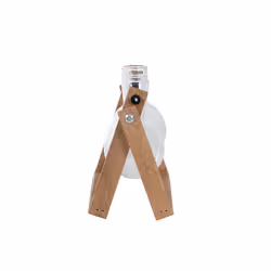 Esschert Design AGG100 vase Autres Verre, Fer, Bois Transparent, Bois