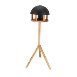 Esschert Design FB564 mangeoire pour oiseau Noir, Bois Bois Autonome