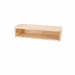 Esschert Design NG133, Tablette flottante, Mural, Bois, Bois, Garage, Jardin, 1 étagères