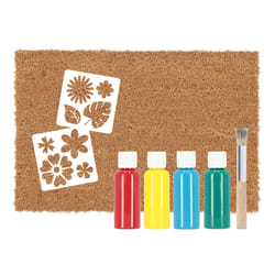 Esschert Design KG253 paillasson Paillasson décoratif Intérieure Rectangulaire Beige