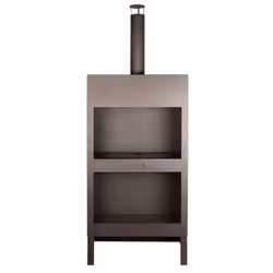 Chauffe-terrasse + range bois noir XL Le Chauffe-terrasse + range bois noir XL, conception sophistiquée de ESSCHERT DESIGN ,  ...