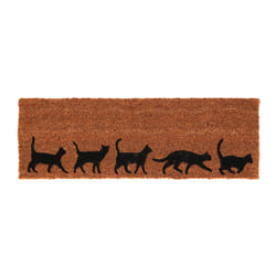 Esschert Design RB268 paillasson Paillasson supérieur Intérieur & extérieur Rectangulaire Noir, Marron