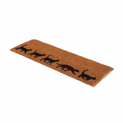 Esschert Design RB268 paillasson Paillasson supérieur Intérieur & extérieur Rectangulaire Noir, Marron