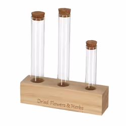 Esschert Design FH021 bouteille et carafe décorative Transparent, Bois Verre 12 pièce(s)