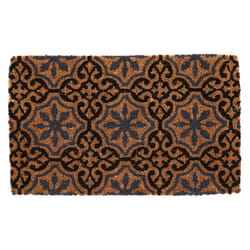 Esschert Design RB287 paillasson Paillasson supérieur Intérieur & extérieur Rectangulaire Noir, Bleu, Marron