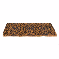 Esschert Design RB287 paillasson Paillasson supérieur Intérieur & extérieur Rectangulaire Noir, Bleu, Marron