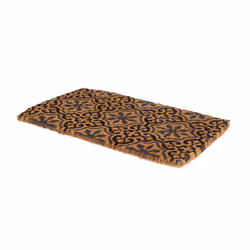Esschert Design RB287 paillasson Paillasson supérieur Intérieur & extérieur Rectangulaire Noir, Bleu, Marron