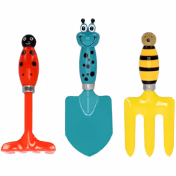 Cet ensemble d'outils de jardinage Esschert Design est conçu spécialement pour les enfants, les initiant au plaisir du jardin ...
