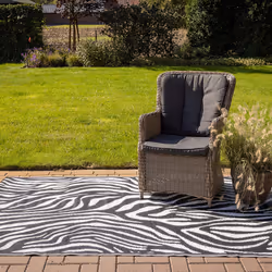Esschert Design Tapis jardin zèbre