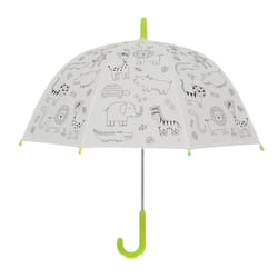 Esschert Design KG281 parapluie pour enfants Noir, Vert, Transparent