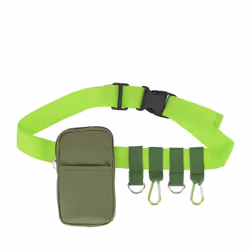 Cette ceinture équipée de mousquetons permet à vos enfants d'avoir toujours à portée de mains les outils leur permettant de b ...