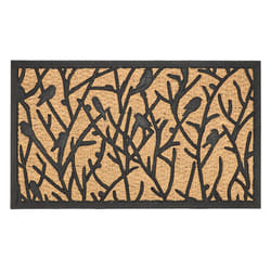 Esschert Design RB289 paillasson Paillasson caoutchouc Intérieur & extérieur Rectangulaire Marron