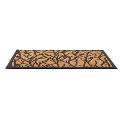 Esschert Design RB289 paillasson Paillasson caoutchouc Intérieur & extérieur Rectangulaire Marron