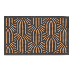 Esschert Design RB292 paillasson Paillasson caoutchouc Intérieur & extérieur Rectangulaire Marron