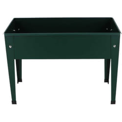 Esschert Design - Carré potager en métal vert 62 x 29 x 45 cm