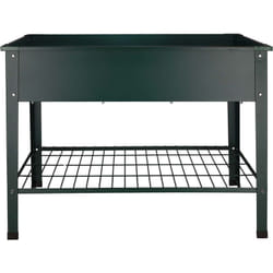 Esschert Design - Carré potager en métal vert 100 x 40 x 80 cm