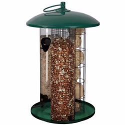 Offrez à vos amis à plumes une invitation gourmande avec notre Mangeoire Distributrice de Graines pour Oiseaux XL. Suspensez- ...