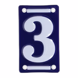 Esschert Design DB92-3, Bleu, Blanc, Fer, Mural, Goss, 10 pièce(s), 240 mm