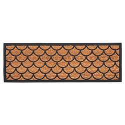 Esschert Design RB311 paillasson Paillasson décoratif Intérieur & extérieur Rectangulaire Noir, Marron