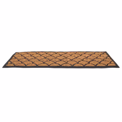 Esschert Design RB311 paillasson Paillasson décoratif Intérieur & extérieur Rectangulaire Noir, Marron