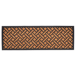 Esschert Design RB312 paillasson Paillasson décoratif Intérieur & extérieur Rectangulaire Noir, Marron