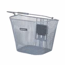 Basil Bremen KF, Devant, Panier de vélo, Plastique, Acier, Argent, 14 L, 5 kg